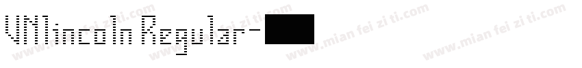 VNlincoln Regular字体转换